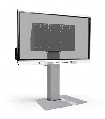 SMART Board 6000S - vloerkolom met vloerplaat