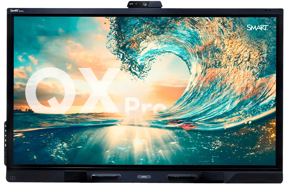 Het SMART Board QX Pro V2 is een tactile screen