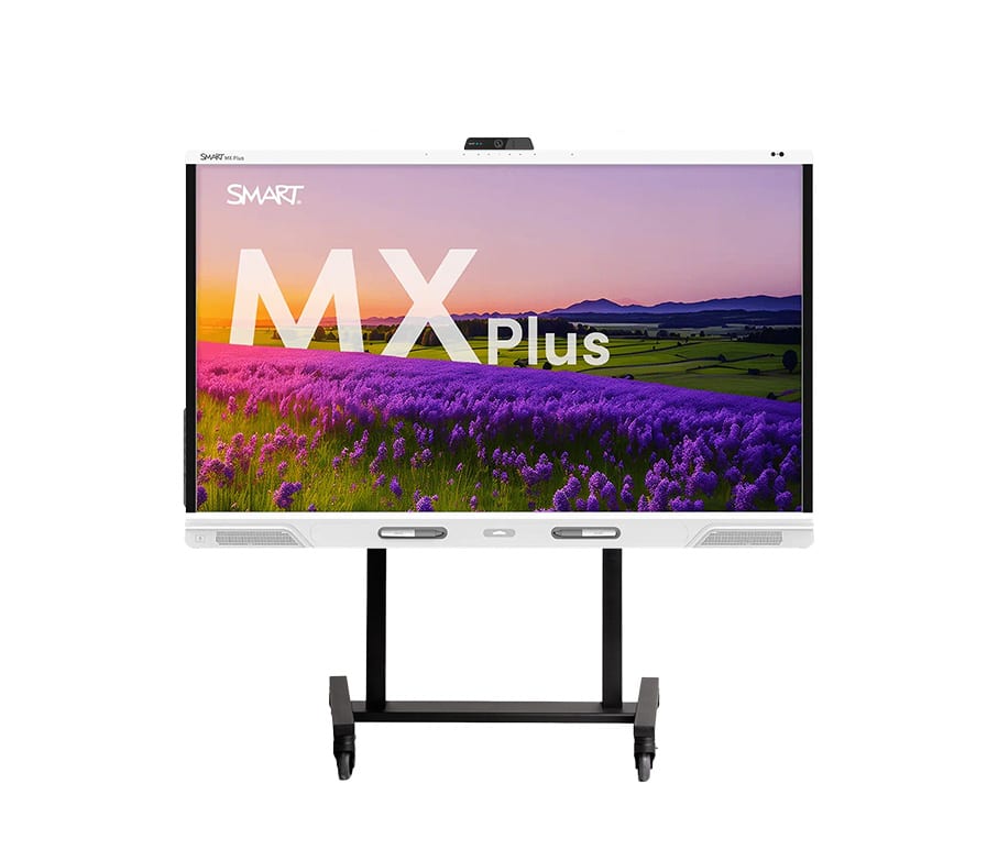 SMARTBoard MX PLUS op een fuse trolley met smart camera