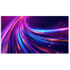 Philips Unite COB LED display 162 inch met kleurrijke lichteffecten voor aanzicht