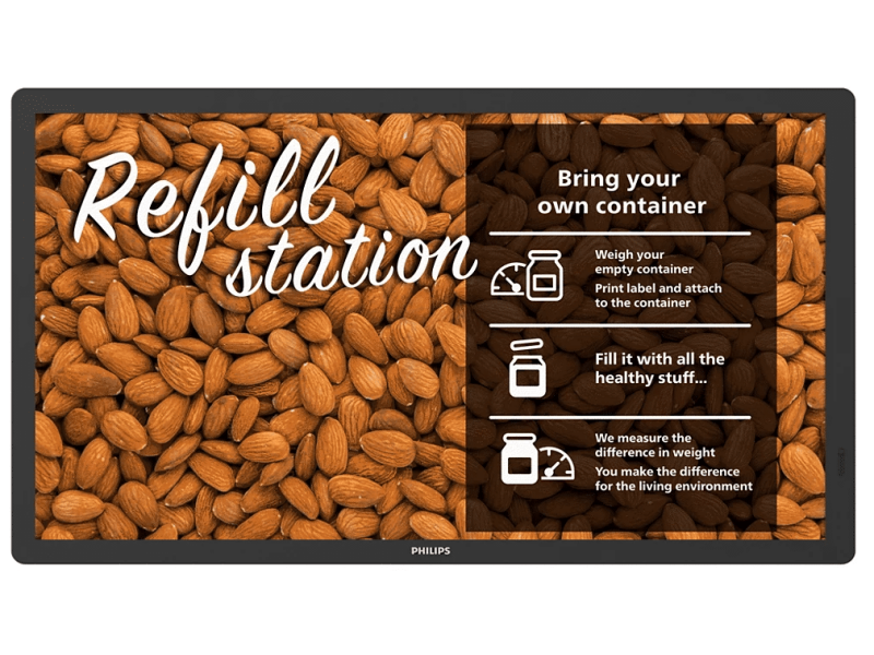 Philips i-Line (E-paper) – 25 inch horizontaal voor aanzicht