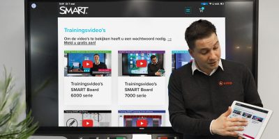Videoportal trainingsvideo SMART Board producten handleiding uitleg